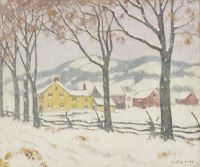  Farm in Winter, Kent, Connecticut 